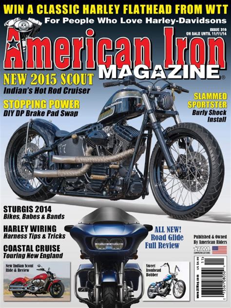 American Iron Magazine Issue 316 Bak