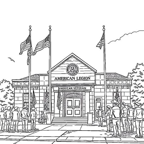 American Legion Coloring Contes