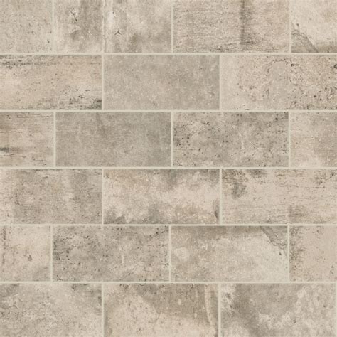 American Olean Wright City Brick 4-in x 8-in Matte Porcelain