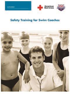 American Red Cross Safety Training for Swim Coaches