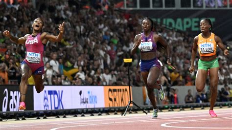 American Sha’Carri Richardson wins women’s 100 meters at world track and field championships