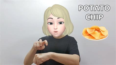 American Sign Language (ASL) Lesson: Potato Chip