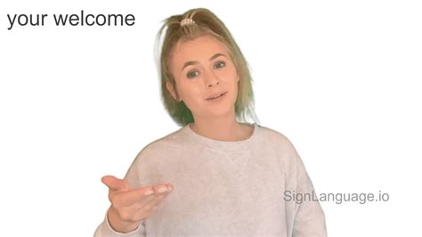 American Sign Language ASL Video Dictionary - welcome