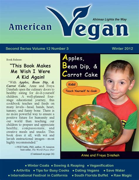 American Vegan Newsletter Winter 2012