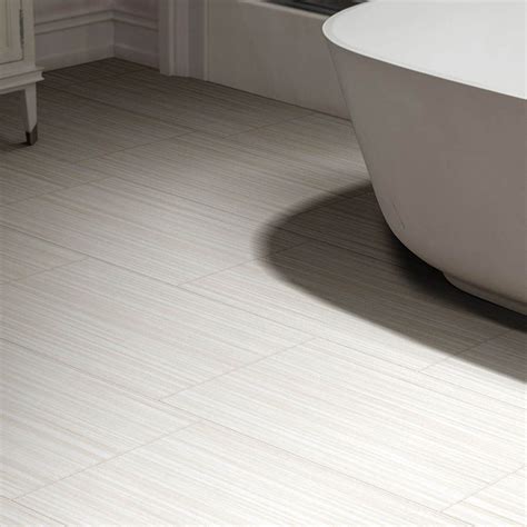 American Villa Cashmere Linen 12-in x 24-in Glazed Porcelain Tile - Lowe