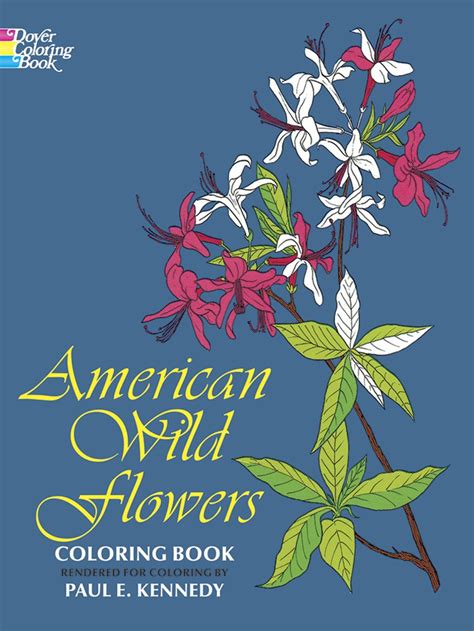 American Wild Flowers Coloring Book BookFi