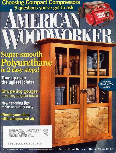 American Woodworker 123 September 2006