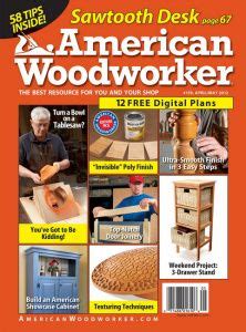 American Woodworker 159 <strong>American Woodworker 159 April May 2012</strong> May 2012