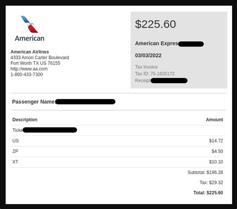 American airline receipts. You can find this by clicking the "My Trips" tab. ... Enter your last name and confirmation code. ... The Reservations Summary page will appear, click the View Your ... 