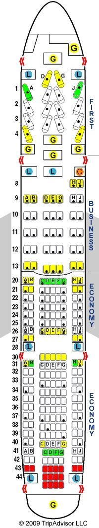 The Boeing 737 800 American Airlines seat map s