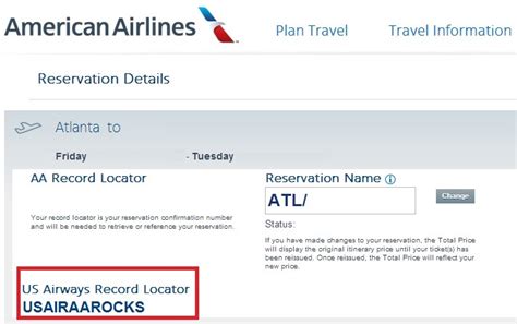 2021. 3. 12. ... ... locator) that the airline you'll actually be flying ... As well as the usual American Airlines record locator that all trips booked through .... 