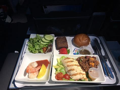 American airlines food. 29 Jun 2015 ... Last week American Airlines (AA) invited me to an exclusive menu tasting in Texas. They have new, seasonal food and wine menus rolling out ... 
