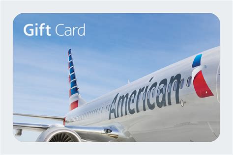 American airlines gift cards. 1-48 of 100 results for "american airline gift card" Results. Overall Pick. Amazon's Choice: Overall Pick This product is highly rated, well-priced, and available to ship immediately. Southwest Airlines Gift Card. 4.8 out of 5 stars. 3,653. $25.00 $ 25. 00-$500.00 $ 500. 00. FREE Shipping on eligible orders. 
