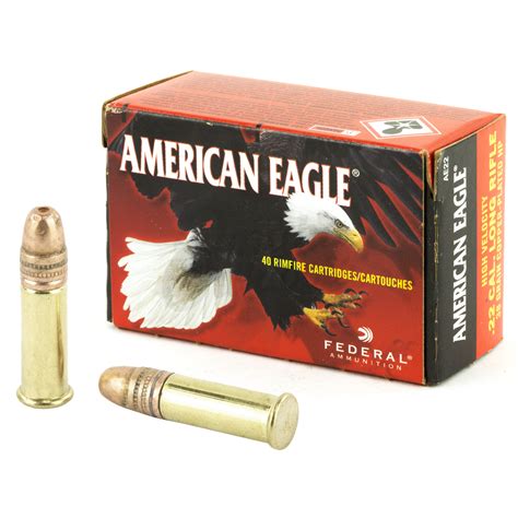 Hit your target and train harder with the proven line of American Eagle® handgun ammunition. It provides performance similar to self-defense and competition loads for a familiar feel and realistic practice. Clean-burning powders. Federal® primers and brass. Wide selection of bullet styles to suit target practice.. 