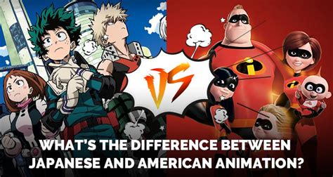 American and Japanese Animation