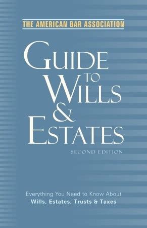American bar association guide to wills and estates everything you. - Motorola astro xts 5000 installation manual.