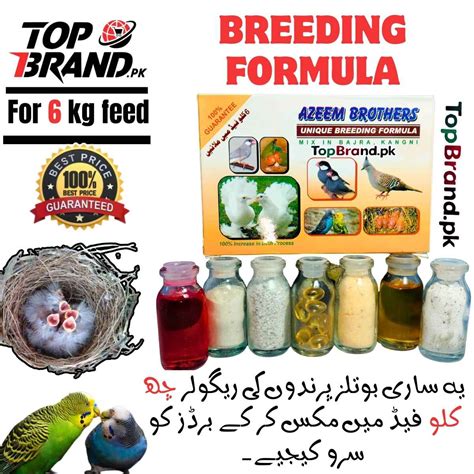American bird breeding formula secrets.  Includes vitamins, cod liver oil, cuttlefish powde...