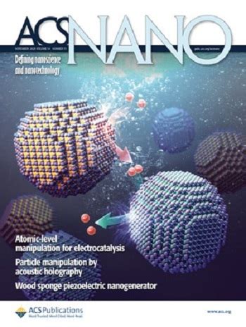 ACS Nano; ACS Omega; ACS Pharmacology & Translational Science ... Journal of the American Chemical Society; Journal of the American Society for Mass Spectrometry ... 