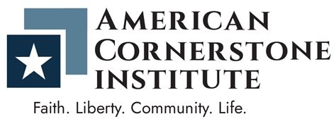 American cornerstone institute. Join me in supporting American Cornerstone Institute. The American Cornerstone Institute, Inc. EIN: 86-1545903. Address: 50 F Street NW, Suite 530 Washington, DC 20001. 