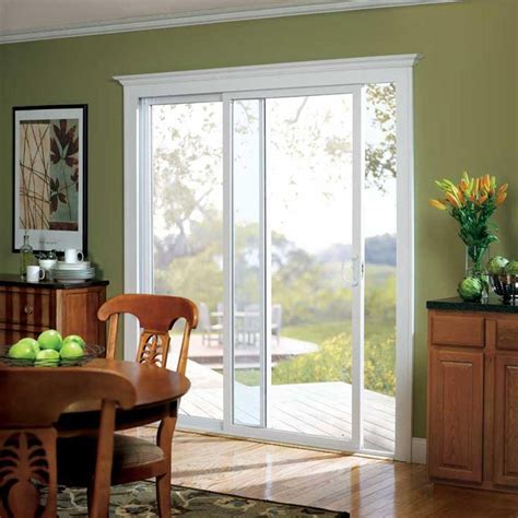 American craftsman sliding door. The American Craftsman 50 Series patio door offers flexibility to meet your project needs and budget. This door comes fully assembled to save you on installation time. This product is approved for use in High Velocity Hurricane Zones (HVHZ). 