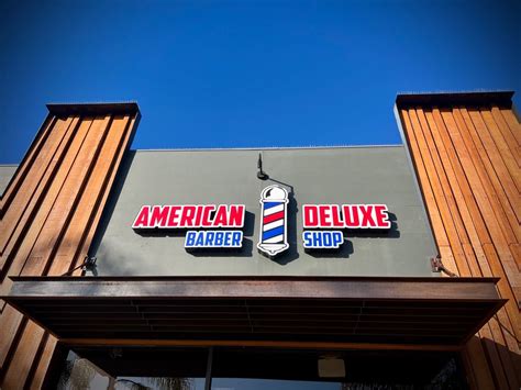 All American Deluxe Barbershop in Encinitas, CA About Search Results Sort: Default 1. American Deluxe Barbershop Barbers Website (760) 696-3466 1830 Oceanside Blvd Oceanside, CA 92054 CLOSED NOW 2. All American Deluxe Barber Shop Barbers Beauty Salons Hair Stylists (2) Website Services 36 YEARS IN BUSINESS Amenities: (760) 722-3242 210 N Coast Hwy. 