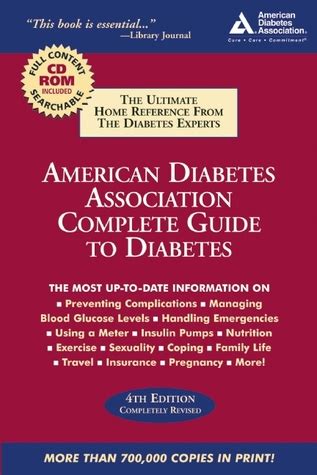 American diabetes association complete guide to diabetes institutional. - Les dix ans qui ont changé la folie.