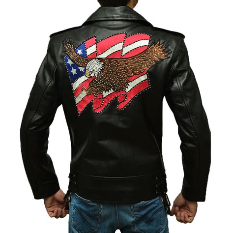 American eagle black leather jacket. VINTAGE MENS LEATHER JACKET EAGLE AMERICAN FLAG 90s Motorcycle Riding BEAUTIFUL. $49.99. $7.99 shipping. Vintage UNISEX American Flag Leather Jacket BOMBER Size S/M USA. $38.00. 0 bids. or Best Offer. Ending Friday at 3:44PM PST1d 4h. $15.10 shipping. 
