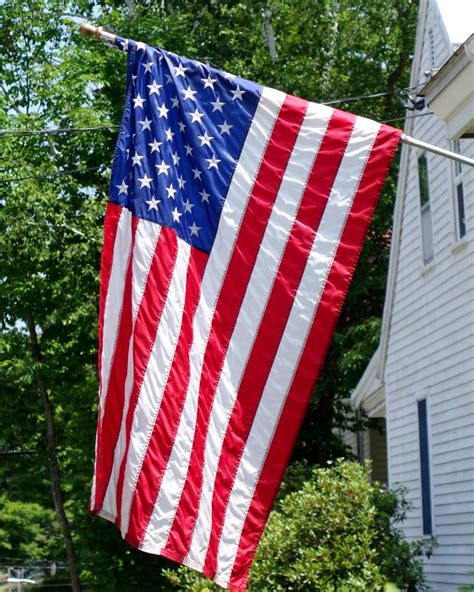 3ft x 5ft Super Tough Sewn Polyester American Flag SKU: USA35SPI MPN: USA35SPI $16.99 Quantity Discounts Buy 5 or more and save 3% Buy 10 or more and save 5% 4.8 (629 reviews) 6 month limited warranty Extremely durable flag material Embroidered stars and sewn stripes Same quality as our US made version Resists high winds, best choice for 24/7 use. 