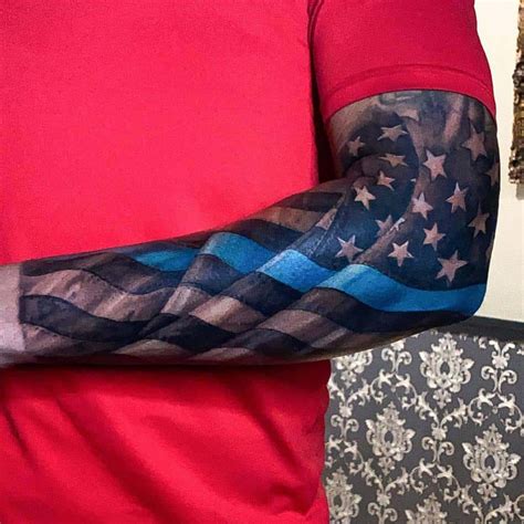 American flag arm sleeve tattoo. Things To Know About American flag arm sleeve tattoo. 