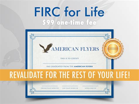 American flyers firc. FAR §61.197 outlines the renewal requirements for a CFI. These include: Passing a practical test, a flight instructor rating. Submit proof to the FAA that you have signed off at least five students for a practical test within the last 24 months, and at least 80% of those signed off passed on the first attempt. 