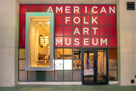 American folk art museum nyc. (New York, New York) Material Witness: Folk and Self-Taught Artists at Work will be on view at the American Folk Art Museum (2 Lincoln Sq., Columbus Ave. at W. 65th St.) through October 29, 2023.Featuring nearly 150 works of art, this exhibition chronicles how artists across four centuries have utilized various components of the material world. 