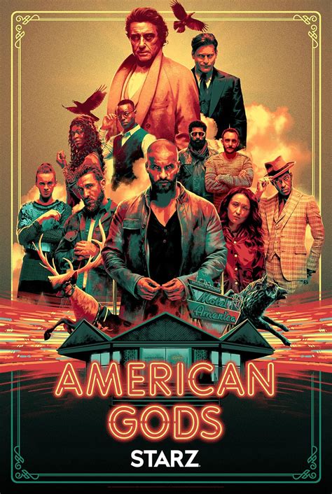 American Gods is a TV series based on a no