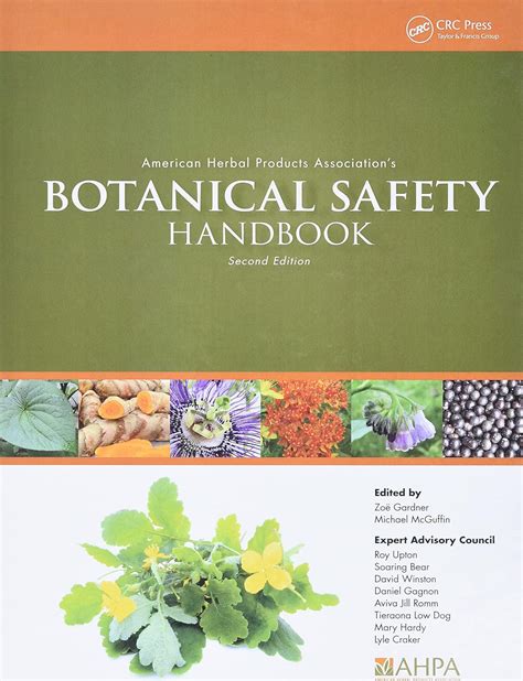 American herbal products associations botanical safety handbook. - Production and inventory control handbook by james harnsberger greene.