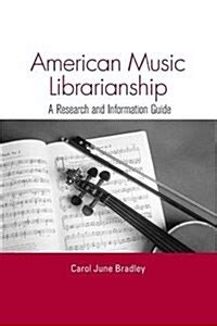 American music librarianship a research and information guide routledge music bibliographies. - Exmark lazer z hp 52 owners manual.