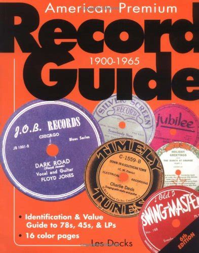 American premium record guide 1900 1965 identification value guide to 78s 45s lps. - Komatsu pc128us 2 pc138uslc 2 excavator maintenance manual.