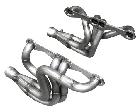 American racing headers. 100% Made in the USA - Never Outsourced. Made entirely of 304 stainless steel. 3/8" thick laser-cut flanges for a warp-free seal. Hand-ported TIG welded inlets. Optimized primary tube routing for superior fit and performance. Merge collectors with scavenger spikes. Description Features If your BB Chevy G-Body needs a set of … 