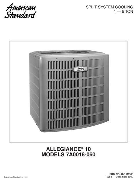 American standard allegiance 10 air conditioner manual. - Hitachi split ac remote control manual.