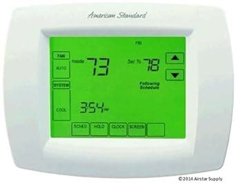 American standard touch screen thermostat manual. - Cómo pintar a la acuarela y a la témpera.