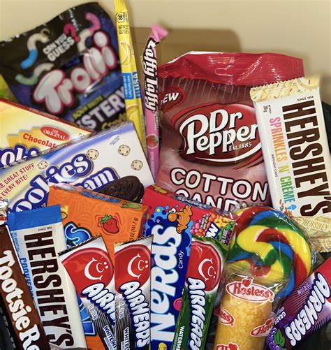 American sweets. The popularity of American sweets and drinks, fueled by social media platforms like TikTok and Instagram, has led to a crackdown by British authorities, who have seized thousands of pounds worth ... 