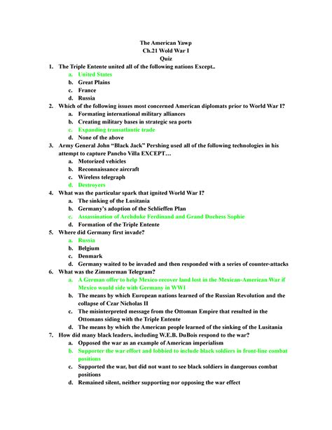 The Fourteen Points. A series of proposals in whic