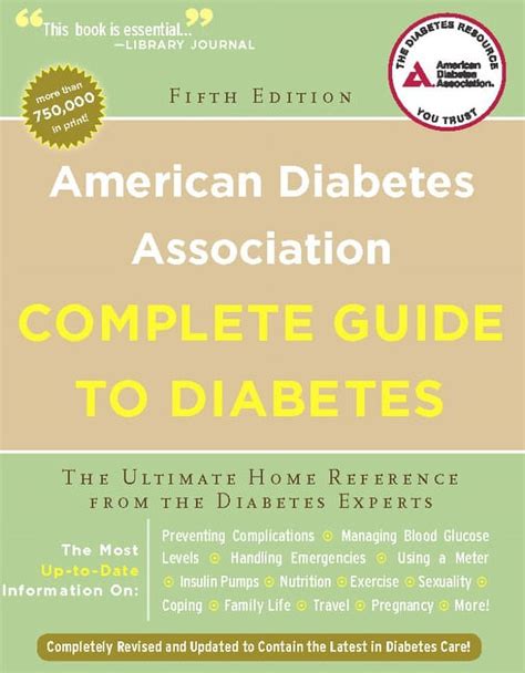 Full Download American Diabetes Association Complete Guide To Diabetes The Ultimate Home Reference From The Diabetes Experts By American Diabetes Association