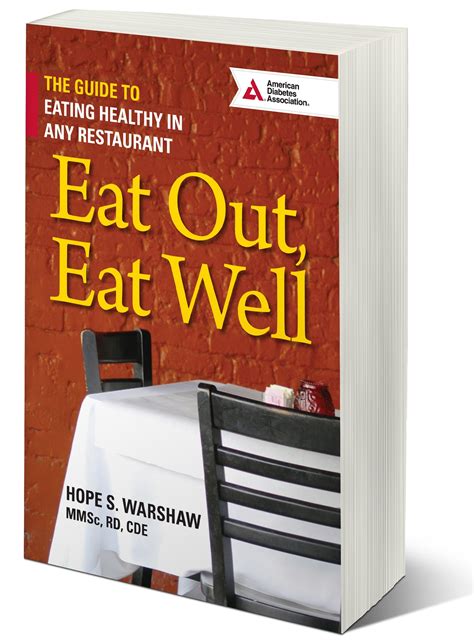 Read American Diabetes Guide To Healthy Restaurant Eating By Hope S Warshaw