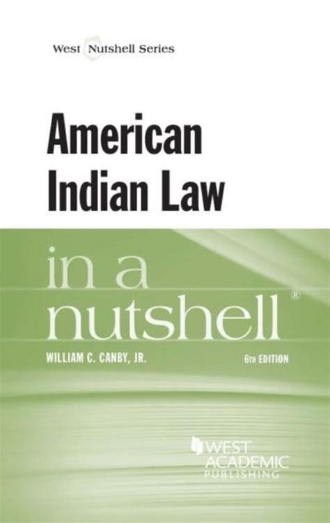 Full Download American Indian Law In A Nutshell Nutshells By William C Canby Jr