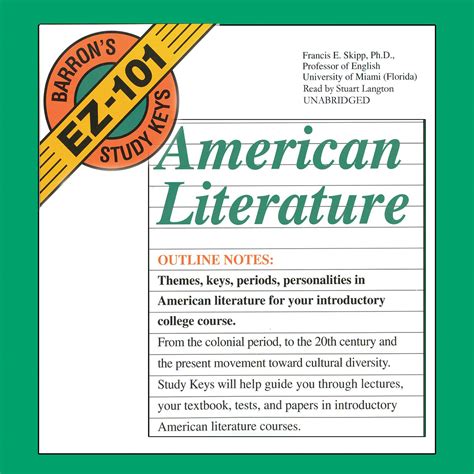 Full Download American Literature American Literature By Francis E Skipp