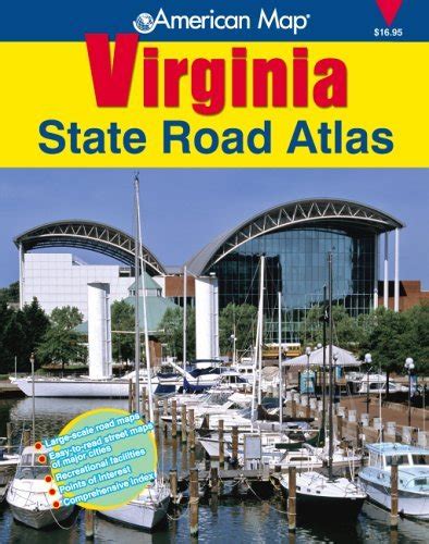 Read American Map Virginia State Road Atlas American Map By Adc Maps