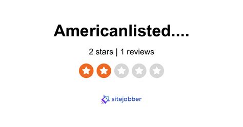 Americanlisted Reviews - 1 Review of Americanlisted.com