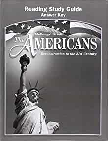 Americans grades 9 12 reading study guide mcdougal littell the. - Essentials of investments 8th edition solution manual.