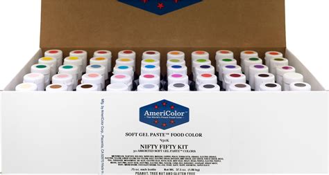 Americolor Food Coloring Char