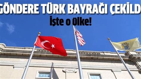 Amerika da türk bayrağı