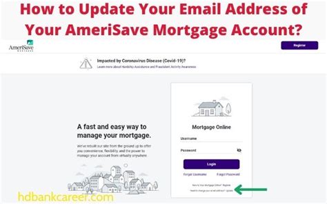 Amerisave mortgage log in. Myamerisave Mortgage Login is an online portal provided by AmeriSave Mortgage Corporation, a leading mortgage lender in the United States.. This platform offers a secure and suitable way for borrowers to access their mortgage information, make payments, and manage their accounts from anywhere, At any time. 